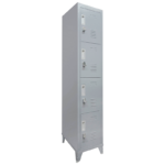 Locker Metálico Industrial Reforzado 1 Cuerpo 4 Puertas