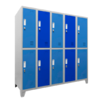 Locker Metálico Color 5 Cuerpos 10 Puertas