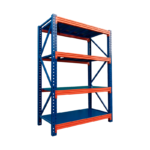 Mini Rack de Carga Pesada – 2.000 kg, 4 Niveles (120 x 200 x 60 cm, 500 kg por nivel)